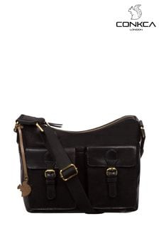 Conkca Nancie Leather Shoulder Bag (M21132) | 341 QAR
