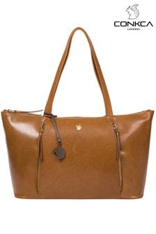 Conkca Clover Leather Tote Bag (M21135) | 30 BD
