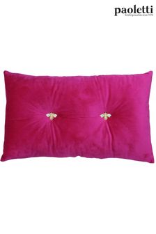 Riva Paoletti Fuchsia Pink Bumble Cushion