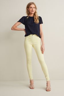 Limettengrün - Jeans-Leggings mit Power-Stretch (M22195) | 36 €