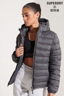 Superdry Grey Classic Fuji Puffer Jacket (M22879) | 237 zł