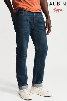 Medium Indigo Blue - Aubin Frodingham Slim Leg Jean (M22971) | kr1 260
