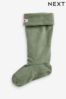 Khaki Green Welly Liner Socks (M23323) | ₪ 39