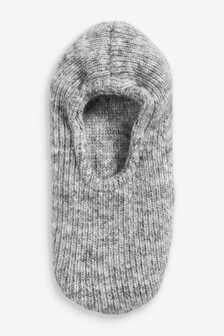 Grey Cosy Knitted Footsies (M23356) | $15