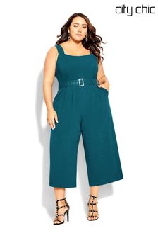 City Chic Green Elegant Jumpsuit (M23453) | €36