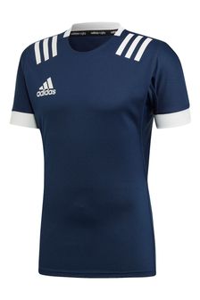 adidas Blue Rugby 3 Stripe Jersey (M23501) | 58 €