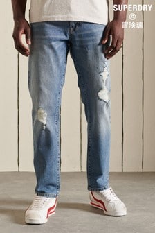 Superdry Blue Tailored Straight Jeans (M23569) | ₪ 303