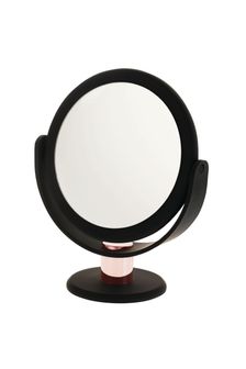 Danielle Creations Black & Rose Gold 23.5cm Round Mirror (M23744) | $23