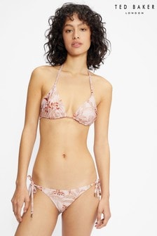 Ted Baker Kaylahh Klassisches Bikini-Top mit Bindebändern, Pink (M24017) | 12 €