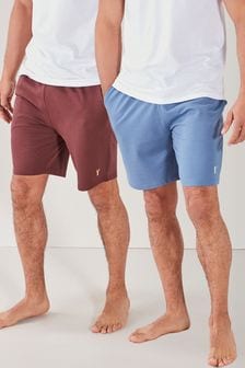 Blue/Plum Lightweight Shorts 2 Pack (M24965) | €32