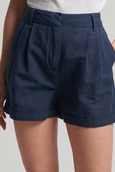 Superdry Blue Studios Linen Shorts (M27039) | €58