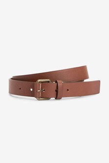 Tan Brown Leather Belt (M28375) | €18