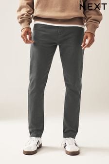 Charcoal Slim Fit Classic Stretch Jeans (M29007) | $43