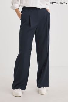 Pantaloni largi Albastru Plisat largi Jd Williams (M29398) | 209 LEI