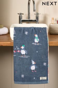 Blue Towels Blue plain printed Towels Next Luxembourg