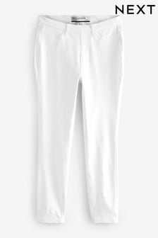 White Next Jersey Denim Leggings (M31943) | $43