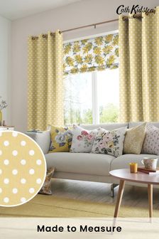 Cath Kidston Button Spot Made To Measure 100% Cotton Curtains (M32029) | 142 €