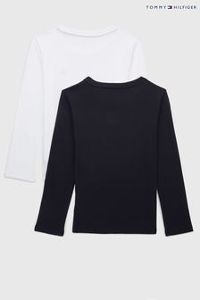 Lot de 2 t-shirts Tommy Hilfiger Original à manches longues (M32538) | 44€