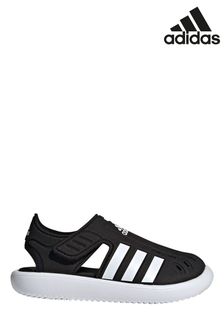 adidas Black Adilette Junior Sandals (M33392) | TRY 679