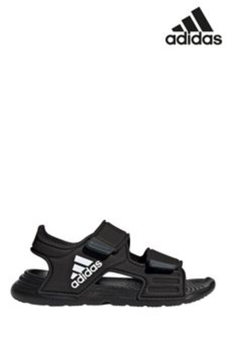 adidas Black Altaswim Junior Sandals (M33398) | AED120