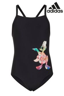 adidas Black Disney Daisy Duck Infant Swimsuit (M33416) | 12 BD