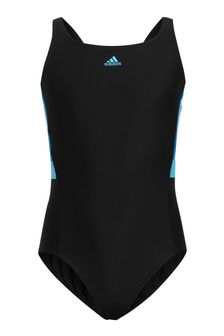 adidas Black Crossback Girls Swimsuit (M33417) | kr311