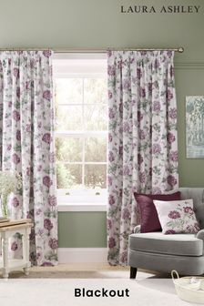 Laura Ashley Purple Hepworth Blackout Curtains (M33442) | 87 € - 175 €