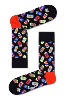 Happy Socks Black Can Socks (M33481) | €6