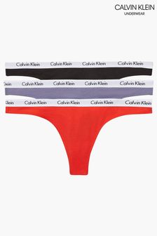 Calvin Klein Red Carousel Thongs 3 Pack (M33500) | $84