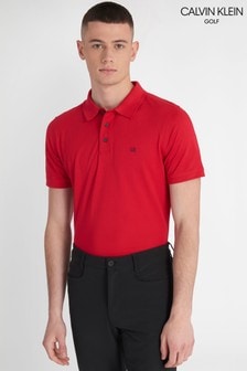 レッド - Calvin Klein ブルー Golf Planet ポロシャツ (M34013) | ￥6,520