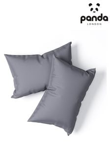 Panda London Grey Bamboo Pillowcases - Pack of 2 (M34738) | €27