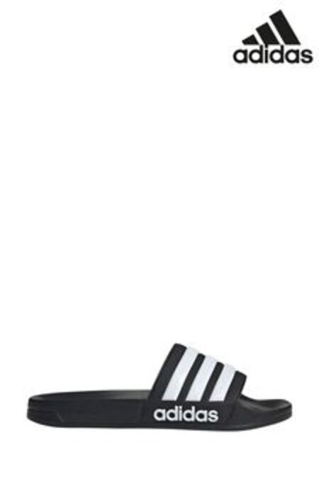 Noir - Glissades de douche Adidas Adilette (M34746) | €26