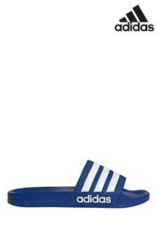 adidas Adilite Blue Shower Slides (M34750) | $53