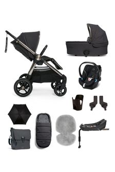 Mamas & Papas Black Ocarro Pushchair 10 Piece Bundle in Onyx (M35282) | €1,738