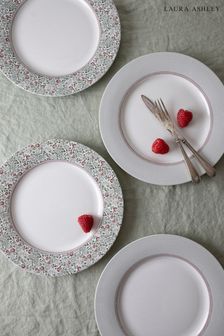 Laura Ashley Set Of 4 Wild Clematis Plates (M35325) | 54 €