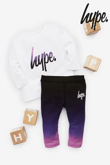 Hype. Baby Purple Ombre T-Shirt And Leggings Set (M35435) | KRW39,400 - KRW42,700