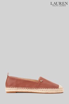 Lauren Ralph Lauren Cameryn Leather Espadrille Shoes (M35507) | 128 €