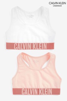 Calvin Klein Pink Intense Power Bralette 2 Pack (M35788) | $46
