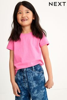 Pink/Pink 1 Pack Regular Fit T-Shirt (3-16yrs) (M35836) | €5 - €8