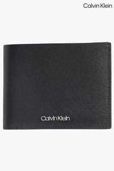 Calvin Klein Mens Black Minimalism Bifold Wallet (M36230) | $107