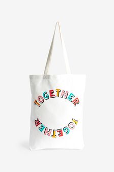 White Together Collection Cotton Bag For Life for Terrence Higgins Trust (M36357) | ₪ 20