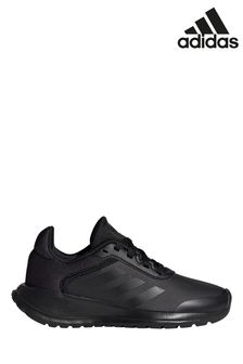 adidas Black Tensaur Run Youth & Junior Lace Trainers (M36515) | $42