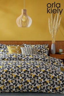 Orla Kiely Dandelion Yellow Japonica Flower Duvet Cover (M36707) | AED261 - AED462