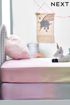 2 Pack Multi Rainbow Ombre Fitted Sheets (M37361) | kr197 - kr246