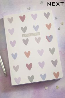 Pastel Hearts A5 Notebook (M37407) | 7 €