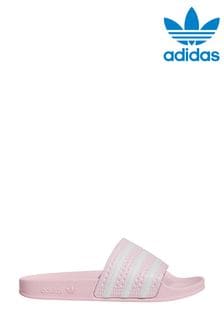 adidas Originals Adilette Pink Sliders (M37526) | $59