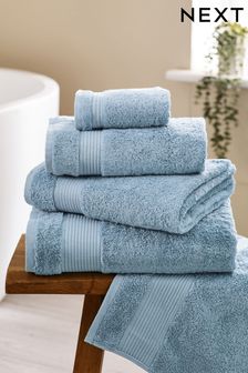 Sky Blue Egyptian Cotton Towels (M37547) | 2,260 Ft - 11,770 Ft