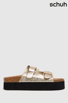 Schuh Gold Tillie Double Height Footbed Sandals (M37899) | 38 €