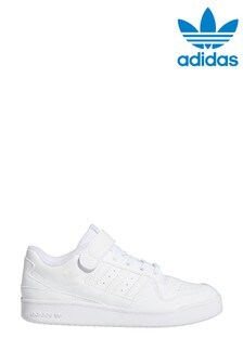 adidas Originals White Forum Junior Trainers (M38048) | $68