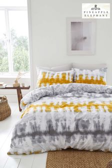 Set cuvertură de pat și față de pernă cu imprimeu ananas elefant Hermosa (M38181) | 119 LEI - 227 LEI
